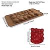 Shenhong Raspberry & Strawberry Chocolate Bar Silicone Mold for Christmas Mousse Cake Decoration