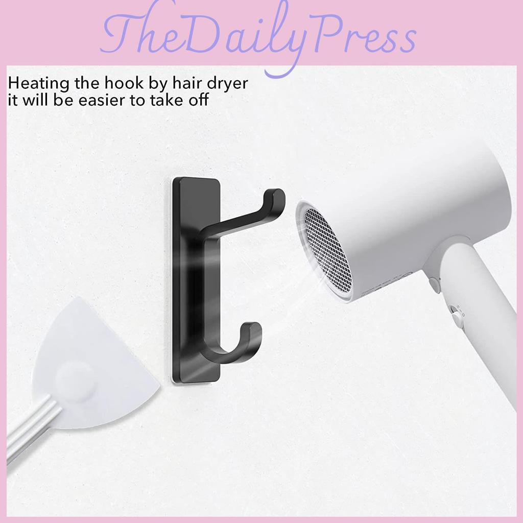 Durable Stainless Steel Clothes Hook Set With High Low Dual Hooks For Versatile Use