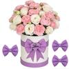 5 Stück Universelle Romantische LIEBE Schleifen Dekoration Handgefertigt EVA Schleife Blume Verpackung Einfarbig Riesiges Band Binden Valentinstag