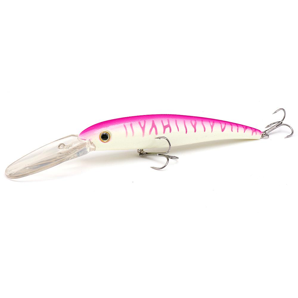 Trolling Minnow Fishing Lures 160mm 22g Deep Diving Jerkbait Artificial Hard Bait Floating Wobblers for Pike Saltwater