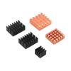 Orange Pi 4 LTS Copper-Aluminum Heatsink Set (5 pcs) with Thermal Paste