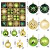 44Pcs Christmas Ball Ornament Set Big Xmas Tree Hanging Pendant Snowflake Merry Christmas Decoration 2025 New Year Party Gift