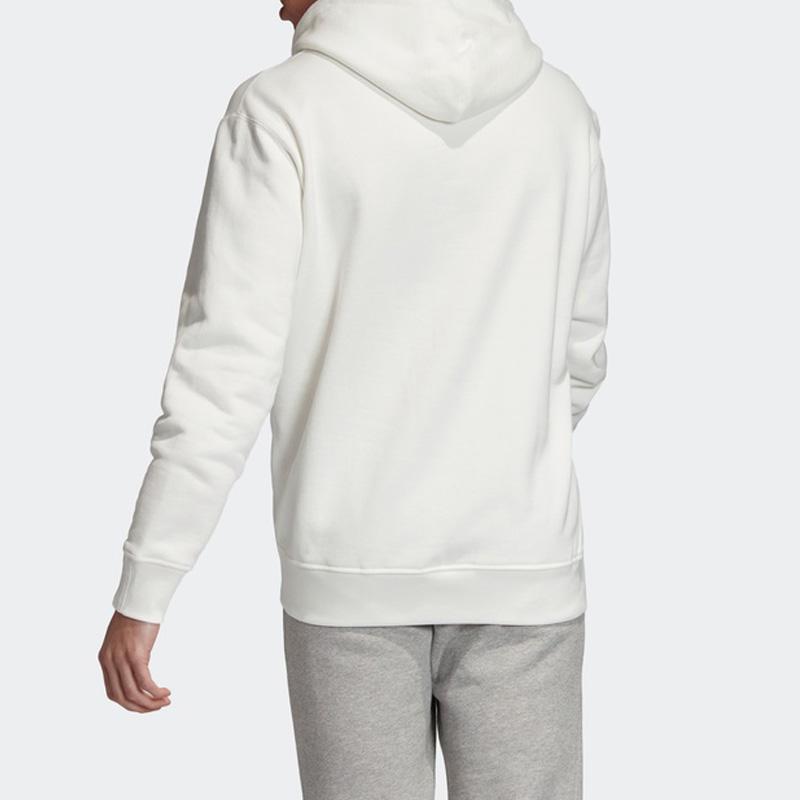 Adidas Originals R.Y.V Sweatshirts Men's White Hooded Moderate Regular ED7207