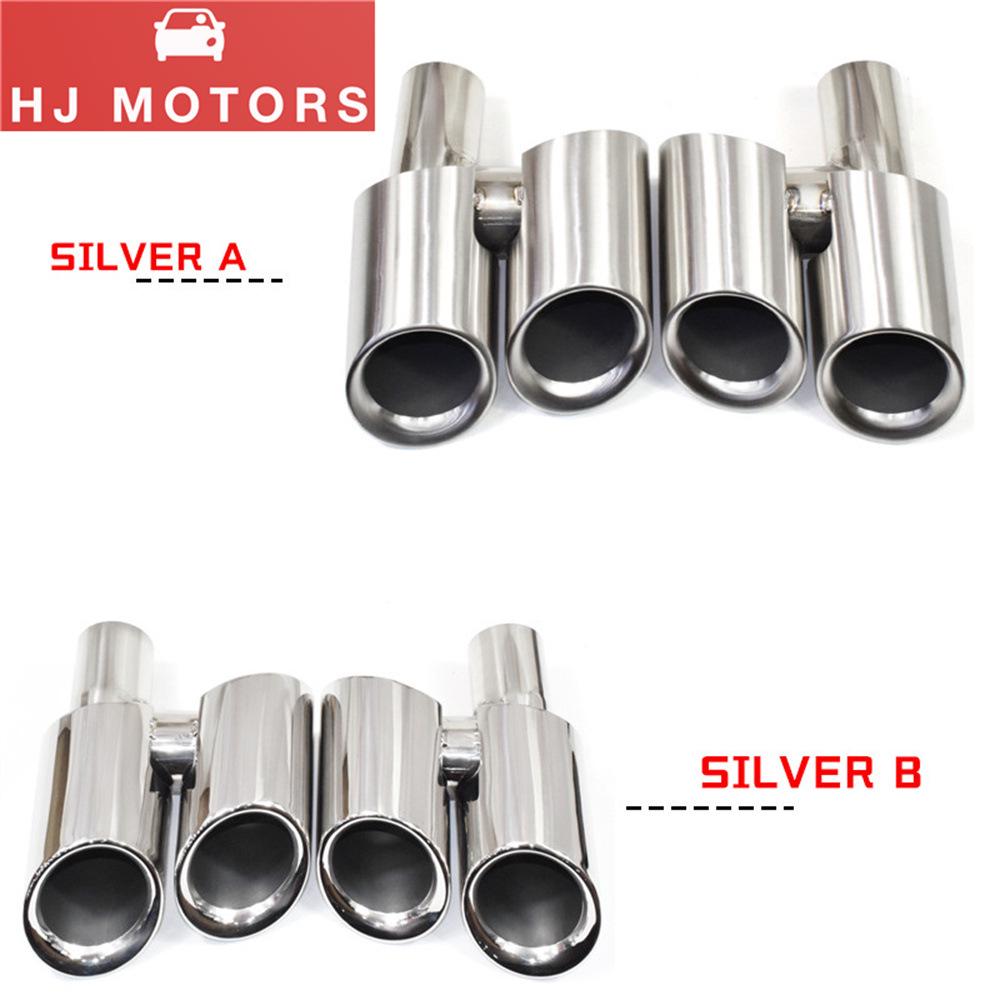 Stainless Steel Exhaust Tailpipe for 2009-2013 Porsche Panamera