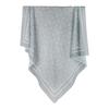 Cotton Linen Printed Square Scarf 110x110cm Lightweight Wrap Women Boho Style Headwrap Neck Accessory