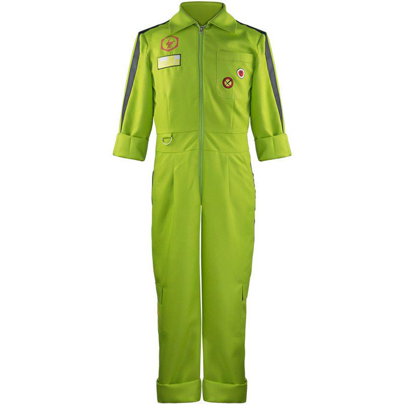 

Danganronpa Super Anime Kazuichi Souda Jumpsuit Cosplay Costume Suit Full Set Costume Set(No Wig),M