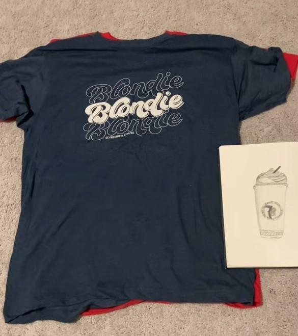 Retro Blondie Seven Brew Coffee Logo Gift For Fans Unisex S-5XL Shirt MK112 S