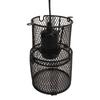 Reptile Heat Lamp Guard  Design Retractable E27 Bulb Connector Reptile Heat Lamp Mesh Cover Safety  for Snakes