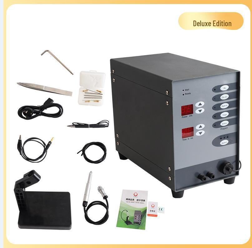 Machine de Soudage par Points Automatique CNC Haute Puissance pour Orthodontie Dentaire, pour Soudage à l'Arc Argon et Bijouterie Or/Argent.