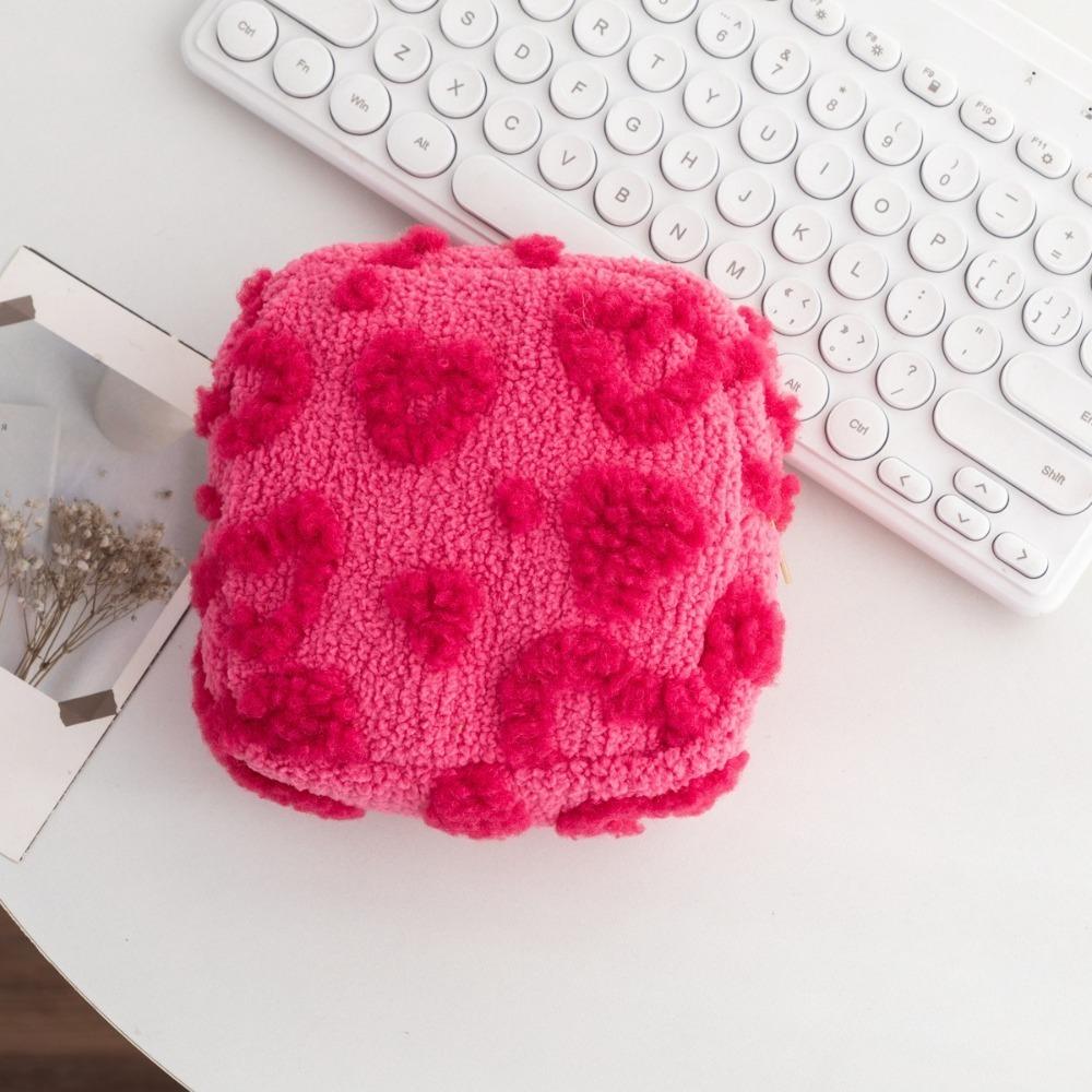 

Многофункциональная сумка для гигиенических прокладок Love Mini Органайзер для кабелей для передачи данных Портативная косметичка розы красного