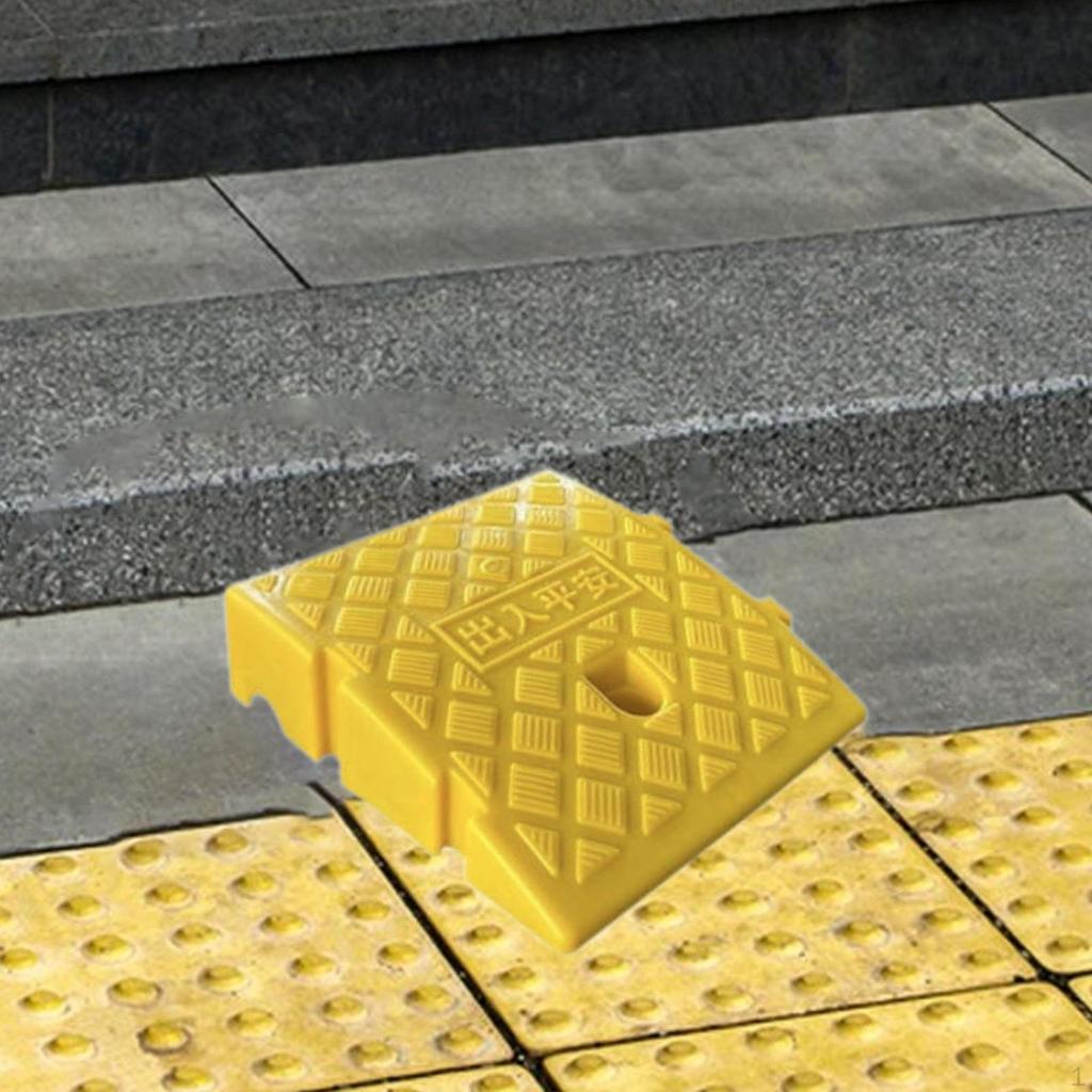 Rampa Krawężnikowa Samochodowa Pojazd Krawężnik Podjazd Akcesoria Samochodowe Wytrzymała Przenośna dla Wózków Inwalidzkich