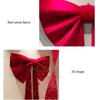 Large Red/Pink Plushie Bows Wedding Decoration Wall Decorating Ormanent For Event Planners Anniversary Celebration