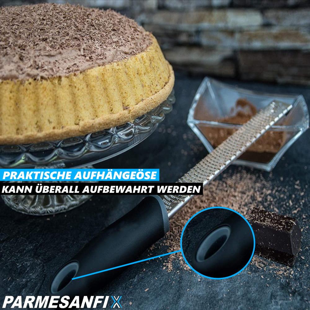 PARMESANFIX Struhadlo na parmazán Struhadlo na sýr Hoblík na sýr Kuchyňské struhadlo Struhadlo na citrony a zázvor