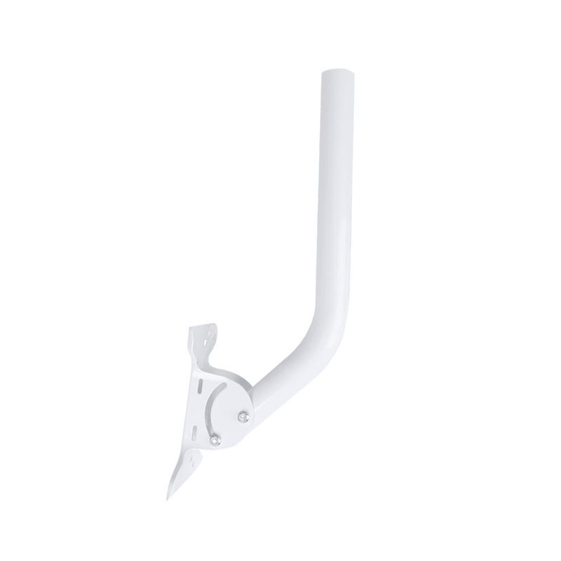 Adjustable Outdoor Antenna & Pole Mount for Wireless Network Bridge with Elevation Angle Control