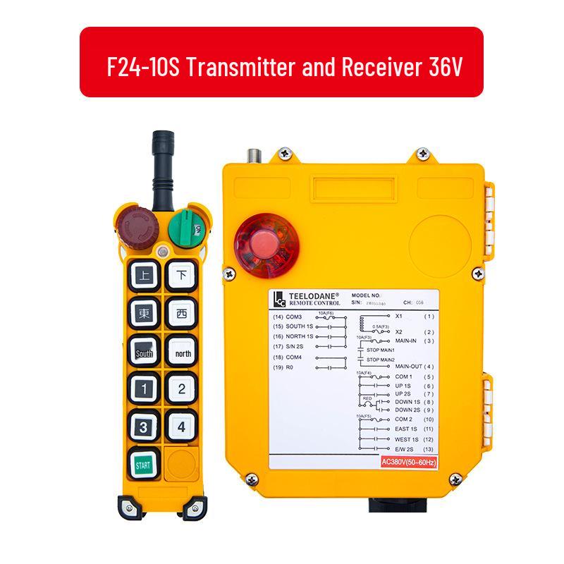 Yuding Weikong F24 Series Single Speed Wireless Overhead Crane Hoist Remote Control