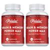 Brain health dietary supplement, containing phosphatidylserine, acetylcarnitine, and ginkgo biloba, for daily well-being.