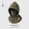 Unisex Windproof Cycling Hat with Face and Neck Protection - Velvet Lined, Thickened for Autumn & Winter 
