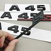 3D ABS Car Letters A45S A45 Logo Rear Trunk Badge Emblem Decals For Mercedes Benz AMG A45 A45S Car Sticker Auto Accessories