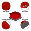 Hexagonal PU Dice Tray & Storage Box for Board Games and Accessories