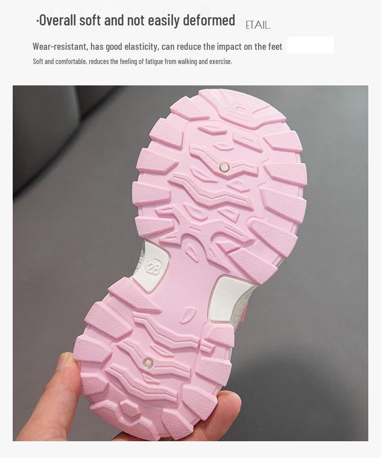 Kids' Leather Sports Shoes - Autumn/Winter New Style for Girls and Boys, Running & Casual, Toddler To Middle Child Sizes