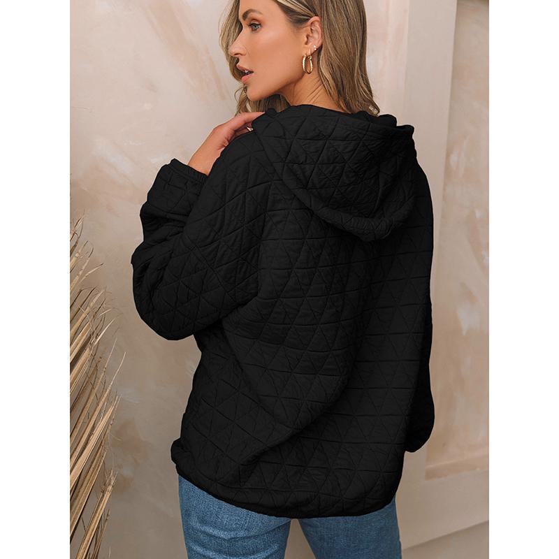 Autumn Winter Hooded Hoodies Women Casual Streetwear Women Long Sleeve Tops Casual Hooded Sweatshirts Harajuku Jackets