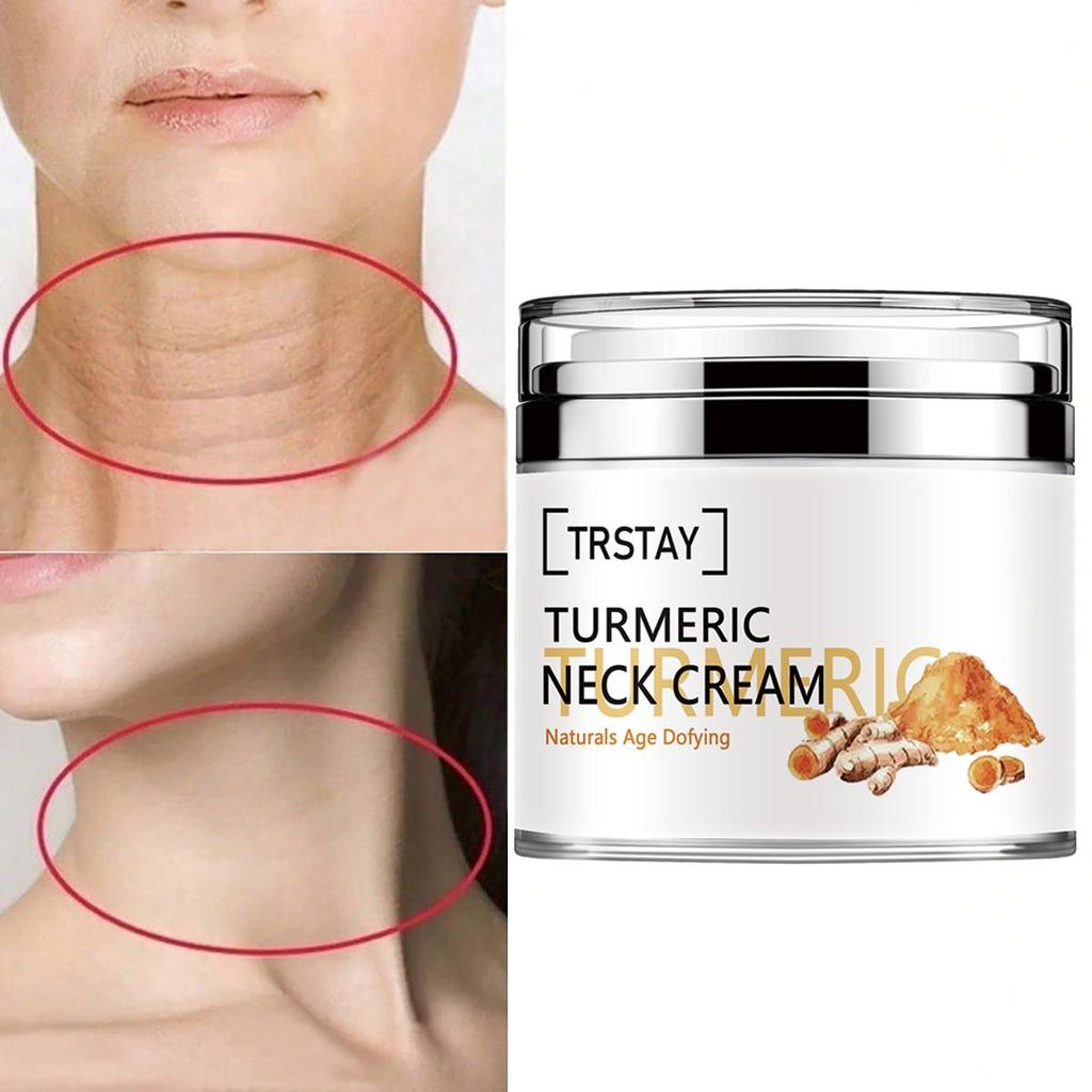 High-performance moisturizing neck cream repairs, soothes and hydrates and smooths the skin