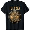 Antikes Illyrien Illyrische Stämme Antikes Kriegersymbol T-Shirt