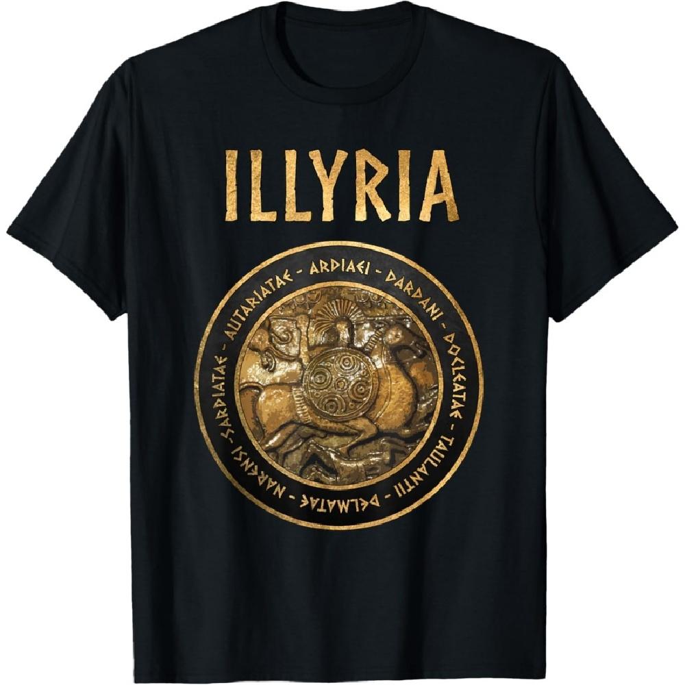 

Ancient Illyria Illyrian Tribes Ancient Warrior Symbol T-Shirt S