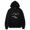 South Park Anime Pattern Hoodie Fashion Warm Coat Men's Autumn and Winter Season Hoodie Street Black Long Sleeve Hoodie