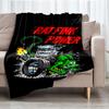 Truck Theme Printed Blanket - Perfect for Couch, Bed, Travel & Outdoor Use | Machine Washable, Cozy & Durable.