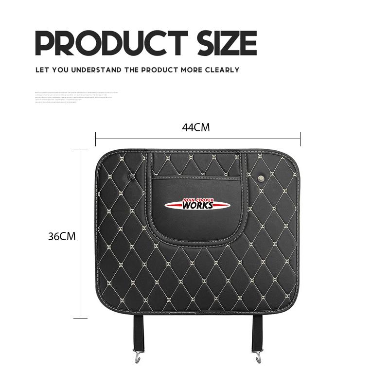 Car Seats Anti Kick Pad Seat Protection Cushion Sticker For BMW X1 X2 X3 X5 X4 X6 X7 iX3 F20 F10 F07 E70 E46 E90 E92 E60 E39 BV4