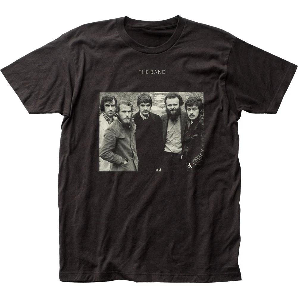 The Band The Band Mens T T-Shirt Music Classic Concert Rock Band Tee New Black S