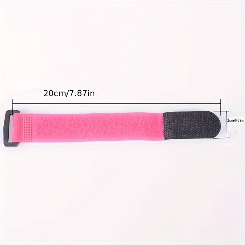 20pcs Reusable Hook and Loop Cable Ties | Anti-Slip Grip for Fishing Rods, Secure Straps for Cable Management and Organization