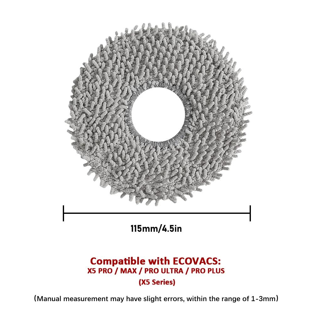 For Ecovacs Debot X5 OMNI /X5 PRO OMNI/X5 PRO/X5 Max Vacuum Cleaner Roller Brush Side Brush Hepa Filter Dust Bags Parts