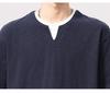 Men's Summer Two-In-One Bamboo Cotton Faux Layer T-Shirt