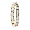 New Solid Color Women Men Jewelry DIY 9MM Width Italian Elastic Charm Bracelet Solid Color Stainless Steel Fashion Bangle