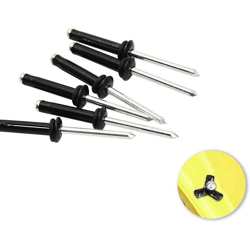 Tri Grip Rivets 2.3 Inch Long Industrial Rivets Heavy Duty Tri-Grip Tool Accessories Fixing Equipment Aluminum Alloy Kayak Canoe