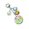 Sublimation Blank Keychain Heat Transfer Keyring Pendant Handmade Custom Gifts for Christmas Valentine Graduation Day