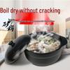 Dual-Use Ceramic Induction Cooker & Stew Pot for Open Flame – Ideal for Soups, Braised Dishes, and Hot Pot