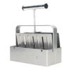 Soil Blocker with Comfortable Handle Manual 8 Cell Soil Block Maker for Seed Starting Germination