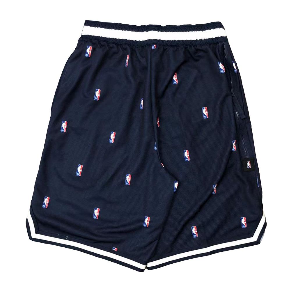 Nike Logo Print Drawstring Sports Shorts Men Bottoms Navy DB8430-419