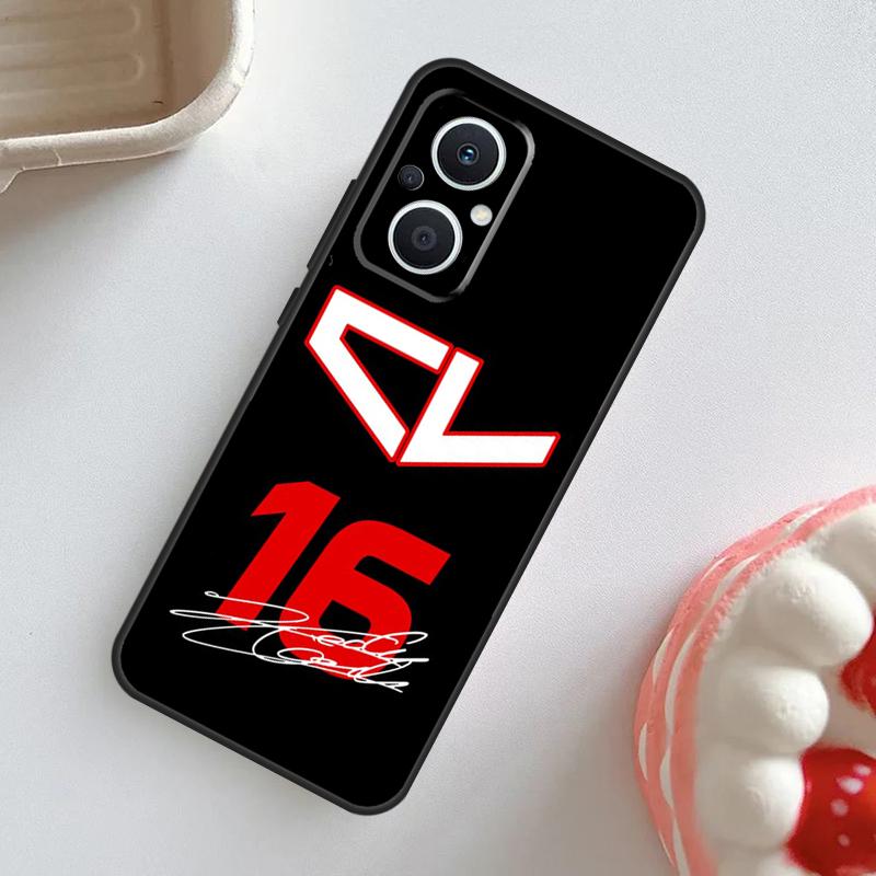 Charles Leclerc 16 Case For OPPO Reno 11F 8T 4Z 5Z 4 6 7 8 5 Lite 10 Pro OPPO Find X2 X3 Lite X5 X6 Pro Cover