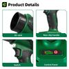 Newbeny 2IN1 Brushless Electric Turbo Blower Jet Fan 650M/S 3000W Violent Car Dryer Snow Dust Blowing Tool For Makita Battery