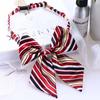 Stripe Airline Stewardess Necktie Dots School Students Neckties Adjustable Bowknot Neckties  Hotel
