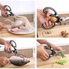 Multifunction Kitchen Scissors with Shell Stainless Steel Poultry Chicken Bone Cutter Meat Shear