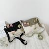 Frauen schöne Retro große Kapazität langlebig Canvas Umhängetasche Schultertasche