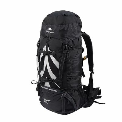 Naturehike Wander-Katastrophe für und Reise 70+5L Rucksack, Vorsorge, Leicht, Wasserdicht, Multifunktional, Atmungsaktiv, Unisex, Sport,