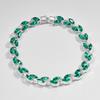 Adjustable Women Bracelet Colored Zircon Hand Jewelry Unique Chain Bracelet  Women