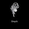 1Pc Dainty Narcissus Flower Brooch for Women Men Exquisite Flower Plant Pins Brooches Jewelry Trendy Accessories Gift