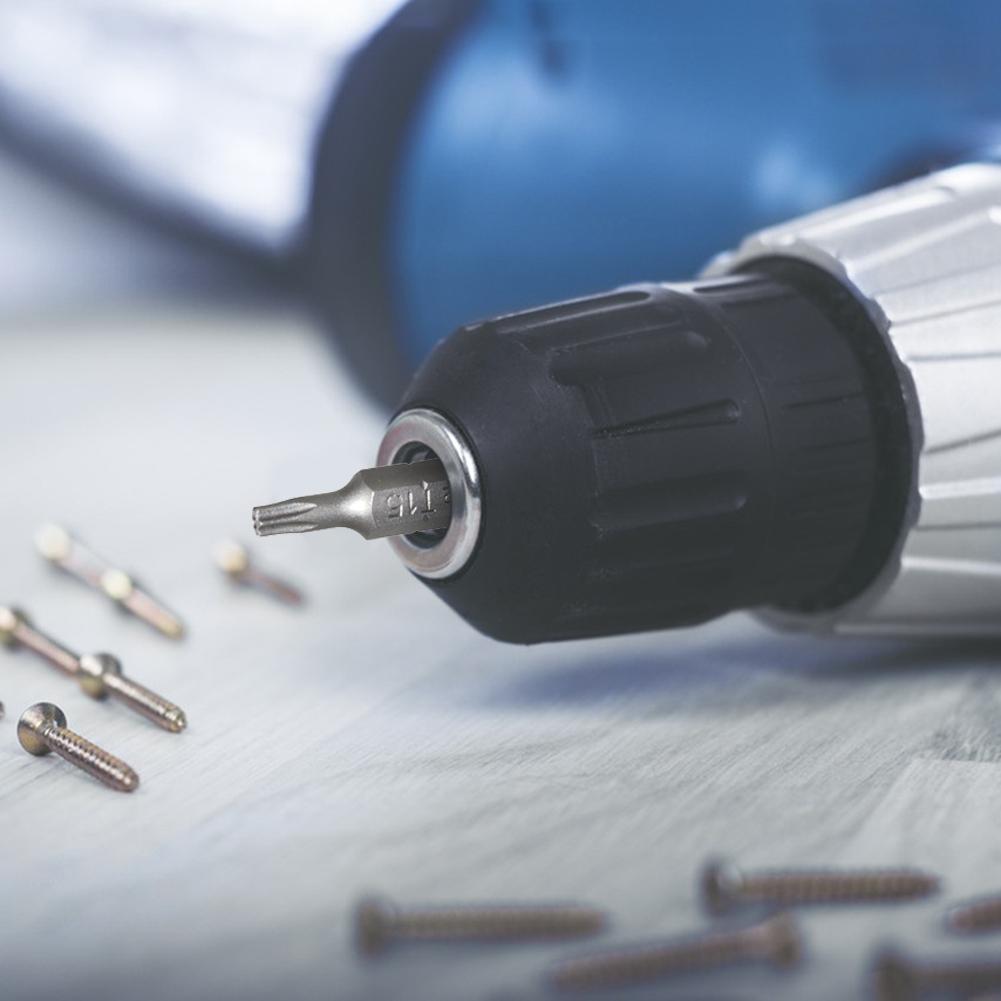 14 Pcs Tamper Proof Torq Star S2 Alloy Steel Hollow Torx Screwdriver Sand Blast for Automobile Truck for Repair
